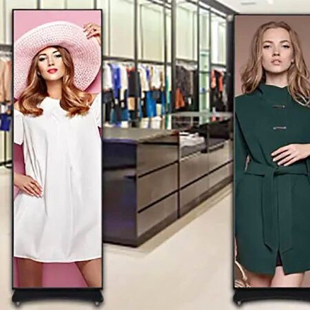 P3 Full-Color Programmable LED Display Sign – Text & Video Advertising Screen